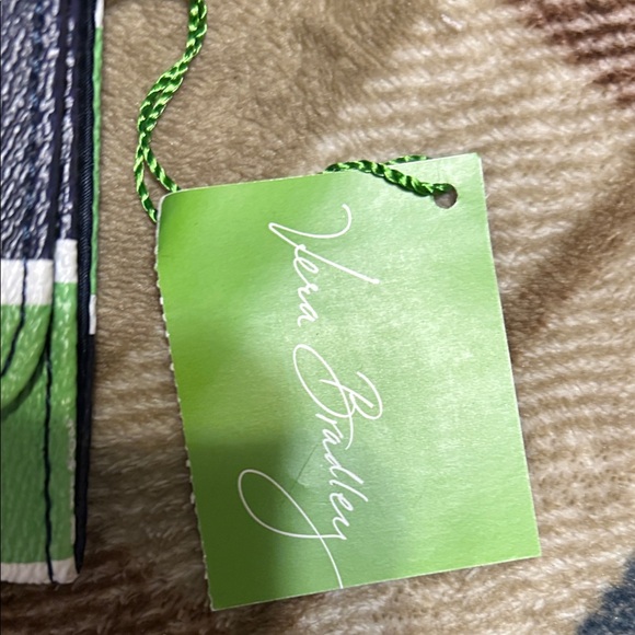 Vera Bradley Lime Green and Black Clutch - Picture 2 of 11